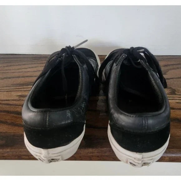 Vans Leather Suede Sneakers Size 5.5 EU 37 - Picture 9 of 14